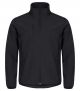 Clique Classic Softshell Jas Zwart