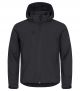 Classic Softshell Hoody Zwart