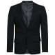 Greiff Heren Colbert Basic Slim Fit Zwart