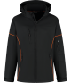 Santino Softshell Jacket Curtis Zwart/Oranje