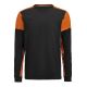 Printer Prime t-shirt L/S Zwart/Oranje