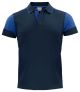 Printer Prime Polo Heren Marine/Kobalt