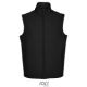 Sols Heren Race Bodywarmer Softshell Zwart