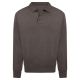 B2B Polosweater Grijs