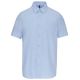 Kariban Heren Overhemd Oxford Korte Mouwen Blauw