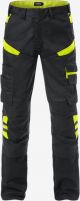 Fristads Broek 2555 STFP Zwart/Hi-Vis Geel 
