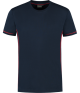 Santino T-shirt Cal Marineblauw/Rood