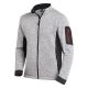 FHB CHRISTOPH tricotfleece vest grijs