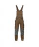 Dassy Tronix Bretelbroek Bruin/Antraciet