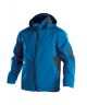Dassy Gravity Softshell Jas Azuurblauw/Antraciet