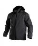 Dassy Gravity Softshell Jas Zwart