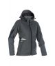 Dassy Gravity Dames Softshell Jas Antraciet/Zwart