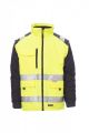 Payper Hiway Jas Fluorescerend Geel/Marineblauw