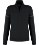 Santino Sweatvest Colt Ladies Zwart/Sport Grey