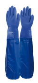 Psp 40-466 Chemical PVC Werkhandschoen Blauw