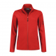 Santino Sweatvest Berlin Ladies Rood