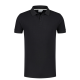 Santino Poloshirt Max+ Zwart