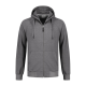 Santino Reno Hooded Sweatvest Donkergrijs 