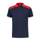 Santino Poloshirt Tivoli Marineblauw/Rood