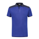 Santino Poloshirt Tivoli Koningsblauw/Marineblauw