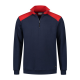 Santino Zipsweater Tokyo Marineblauw/Rood