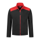 Santino Fleecejack Trento Zwart/Rood