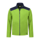 Santino Fleecejack Trento Lime/Marineblauw