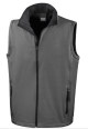 Result Core Printable Softshell Bodywarmer Grijs
