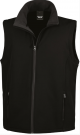Result Core Printable Softshell Bodywarmer Zwart